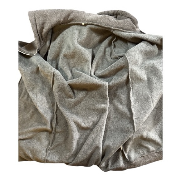 Charcoal Full-Length Women's Hoodie - Picture 5 of 8